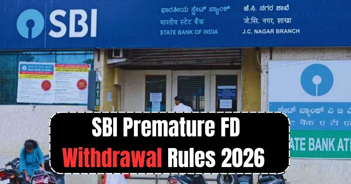 SBI Premature FD Withdrawal Rules 2026